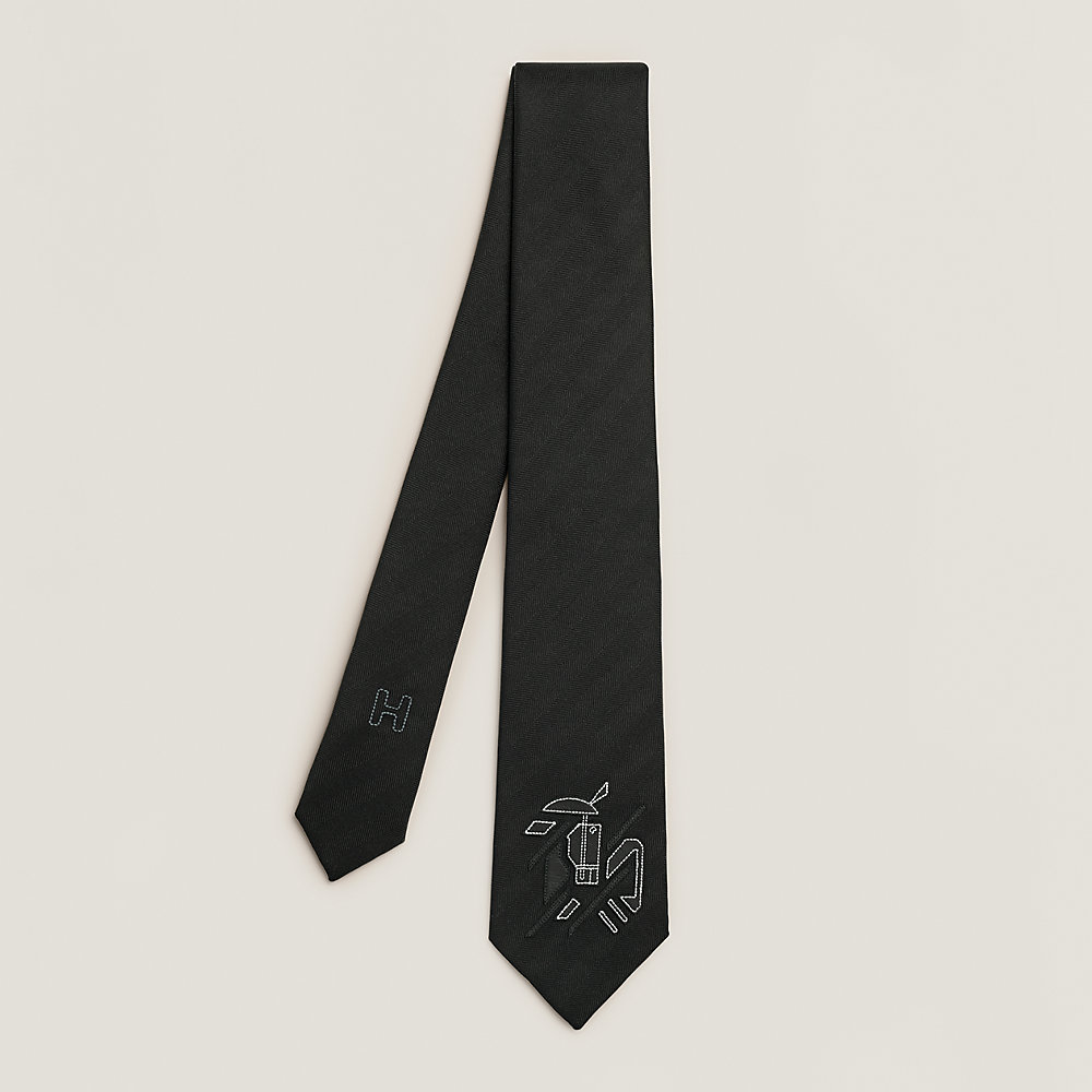 HERMES エルメス　グッチ　イヴサンローランネクタイセット シルクタイ 《シュヴォー・アン・シンメトリー》 | Hermès